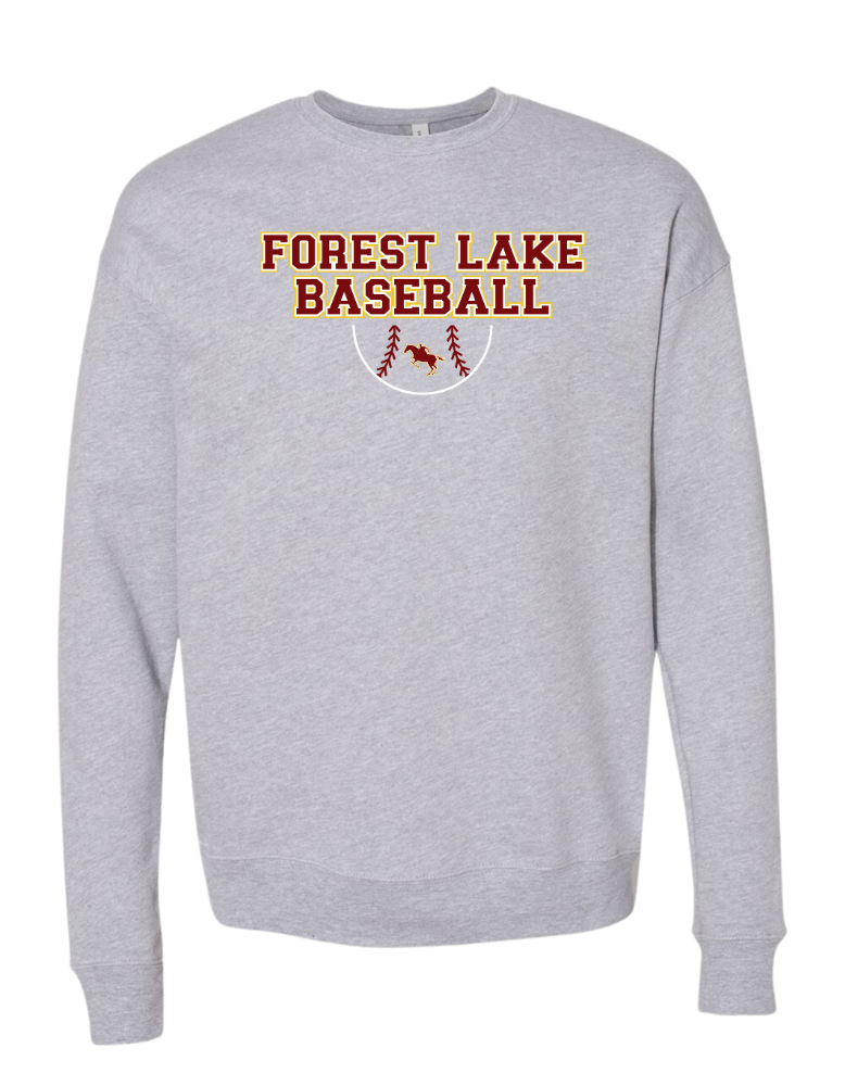 Forest Lake Baseball Adult Fleece Sweater