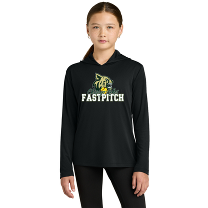 YOUTH Chisago Lakes Fastpitch Long Sleeve Hooded Performance Shirt