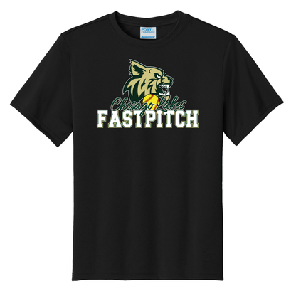 YOUTH Chisago Lakes Fastpitch Short Sleeve Performance Shirt