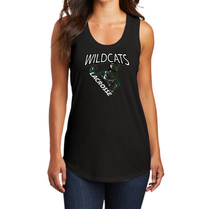 Women's Wildcat Lacrosse Tri-Blend Tank