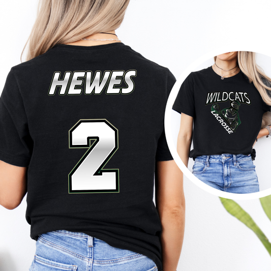 Wildcat Lacrosse Adult Short Sleeve Shirt