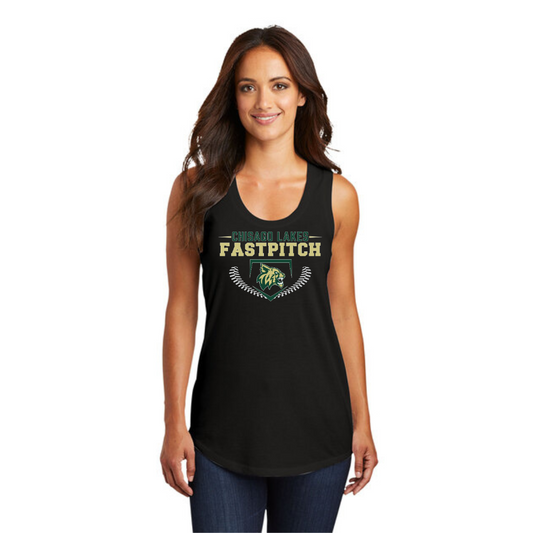 Chisago Lakes Fastpitch Adult Blend Tank