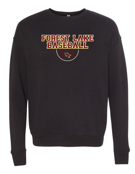 Forest Lake Baseball Adult Fleece Sweater